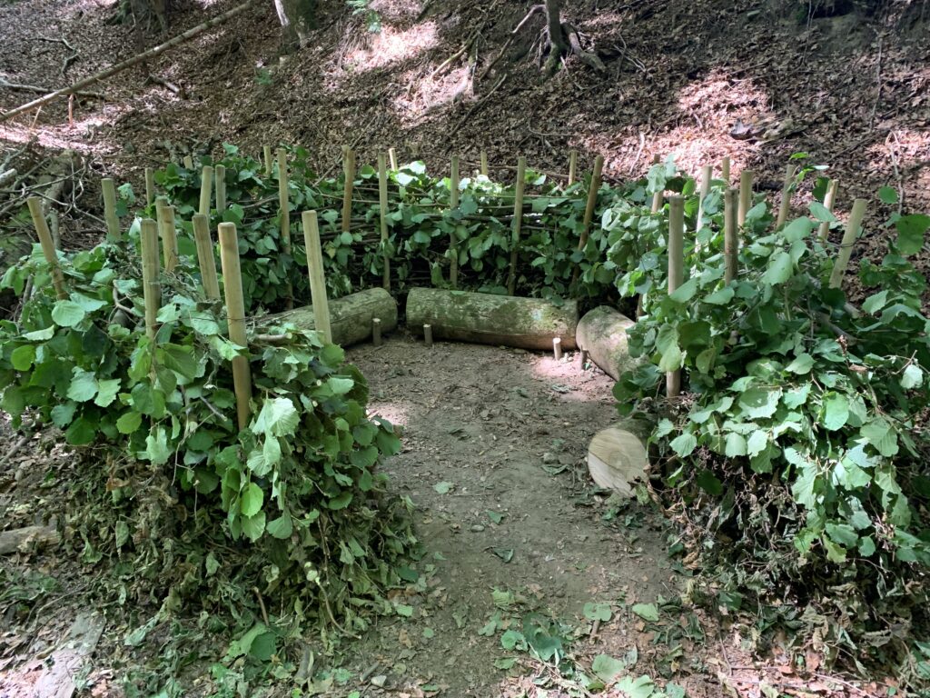 Waldsofa Waldspielgruppe Frosch Oberburg, nähe von Burgdorf, Hasle, Rüegsauschachen, Biembach für Vorschulkinder